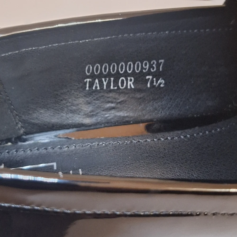 ShuShop Taylor Faux Patent Leather Mules Clogs Womens Size 7.5 Platform Shoes